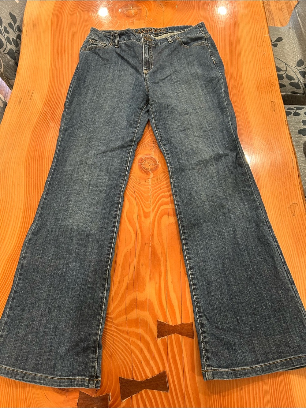 Lands' End Women's Boot Cut Jeans